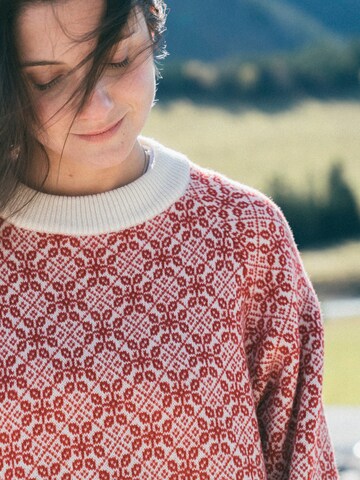 KOPYTO Oversized sweater 'BARIBAL' in Red