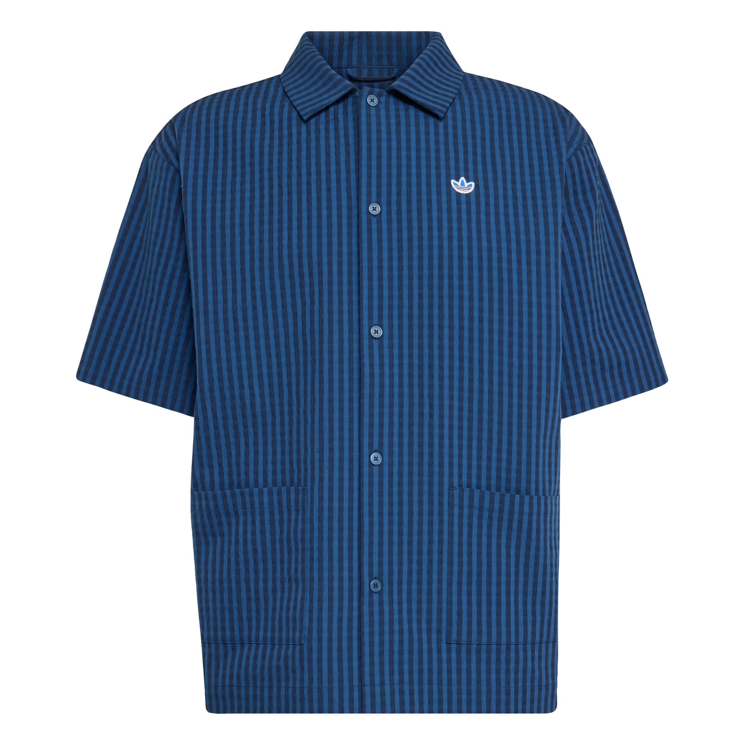 ADIDAS ORIGINALS Camisa 'Resort' en XXS en azul / azul oscuro, Vista del producto