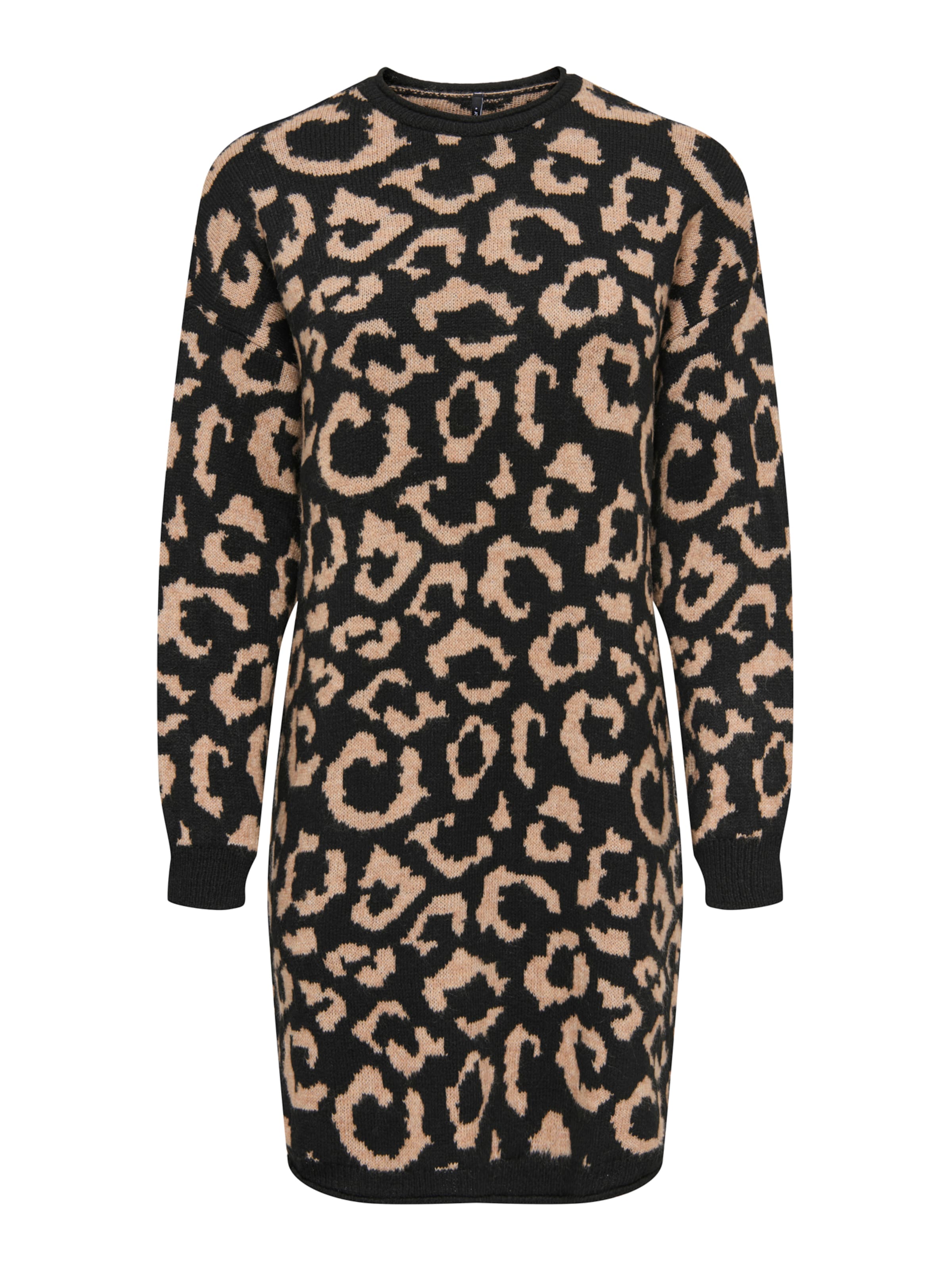 ONLY Πλεκτό φόρεμα 'ONLJADE' σε μαύρο: μπροστά