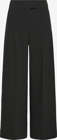 Wide leg Pantaloni cu dungă 'BYDENOA' de la b.young pe negru: față