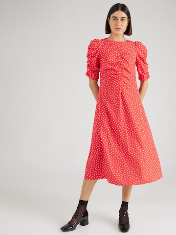 Kate Spade - Vestido en rojo: frente