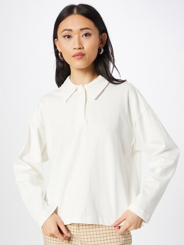 T-shirt Monki en blanc : devant