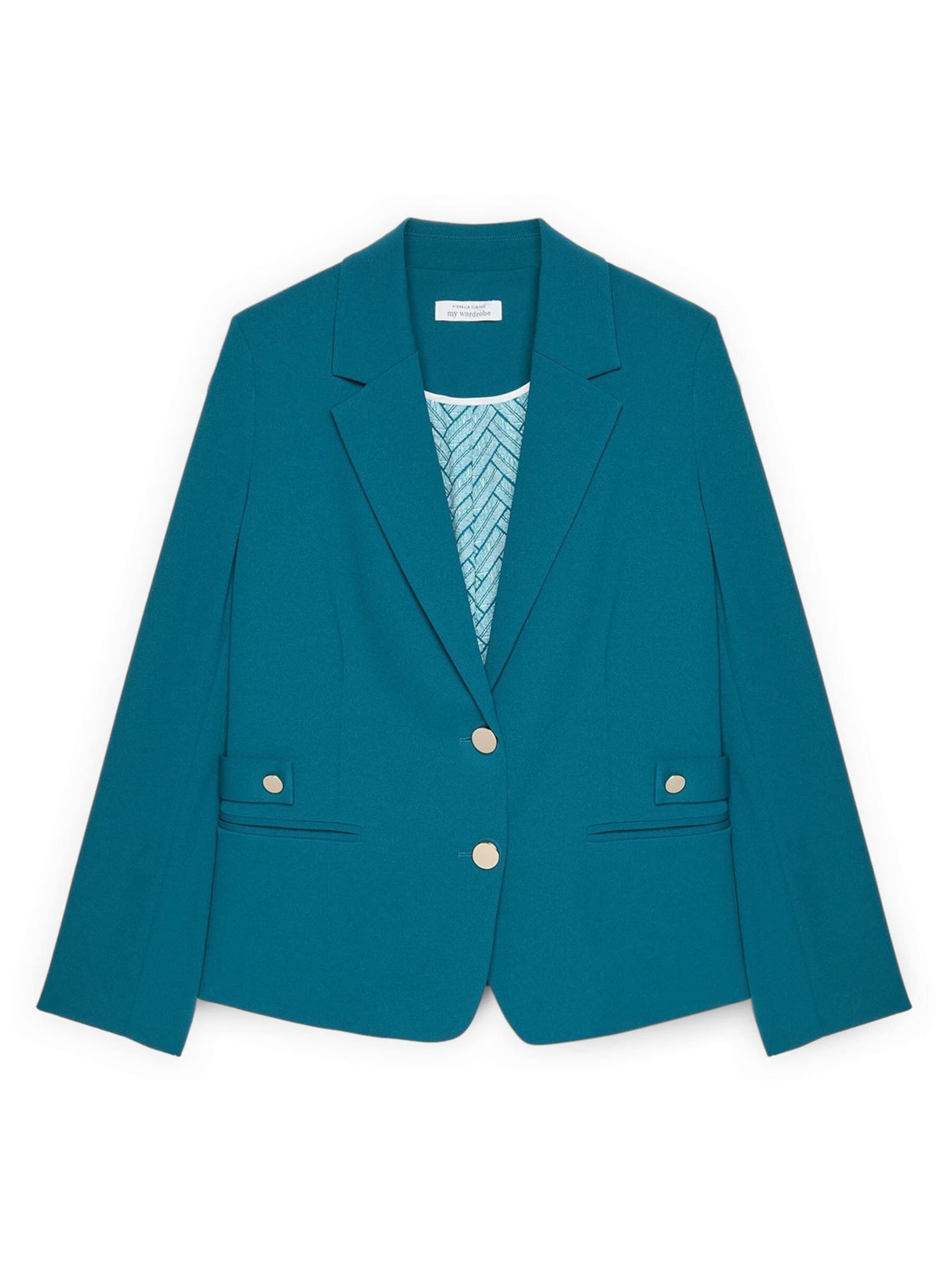 Fiorella Rubino Blazer in Blue: front