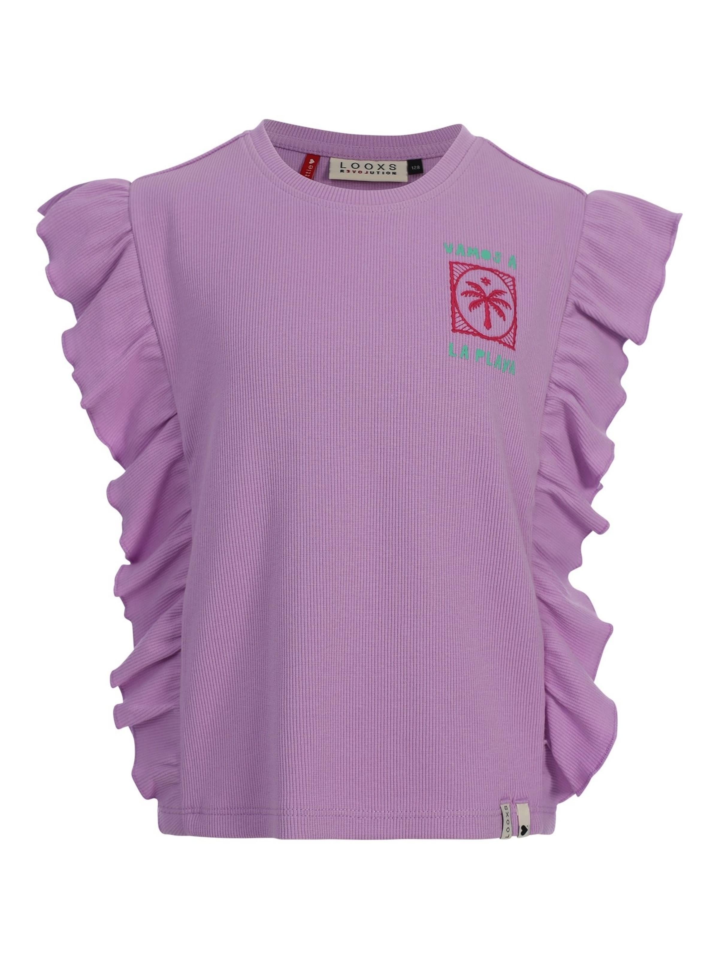 Looxs Revolution Shirt in Purple: front