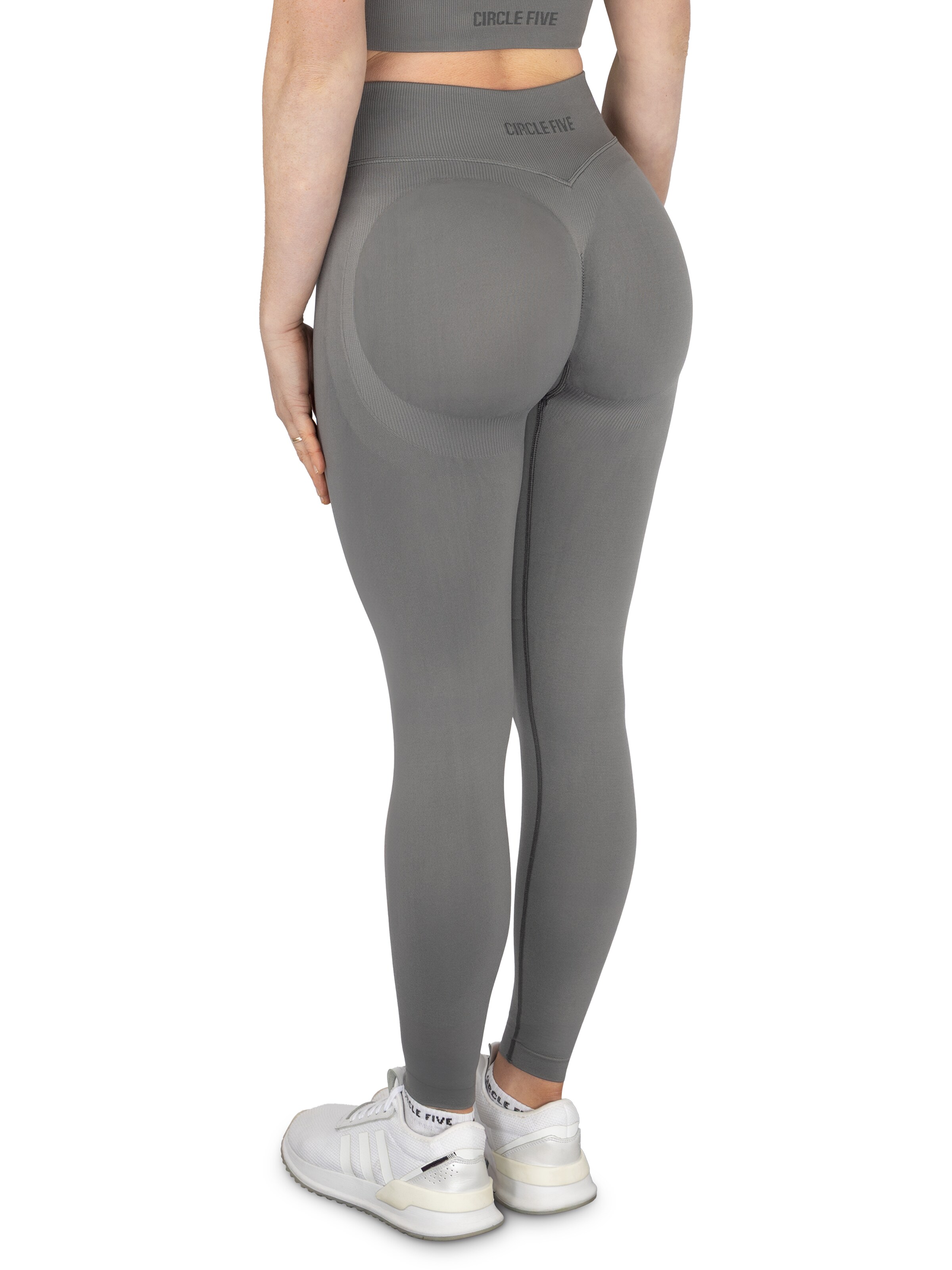 Circle Five Skinny Leggings 'Skinny Scrunch Shape Leggings'‌‌‌‌‌‌‌‌‌‌ in Grau