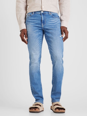 Slimfit Jeans 'LOOM' de la Only & Sons pe albastru: față