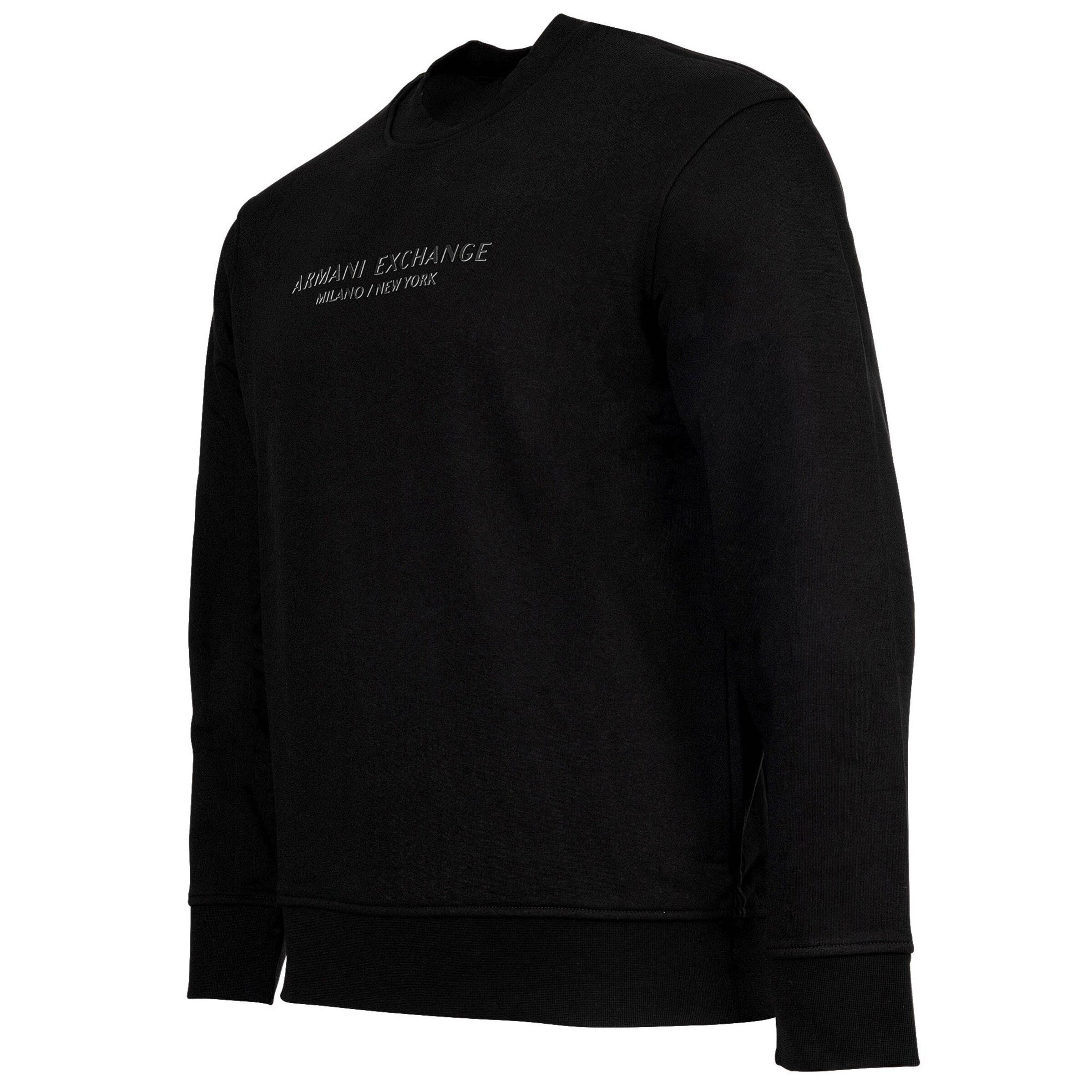 ARMANI EXCHANGE Sweatshirt in Schwarz