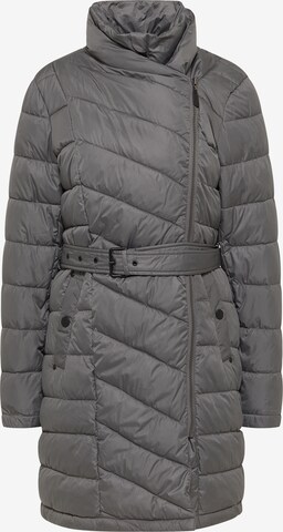 DreiMaster Klassik Winter Coat in Grey: front