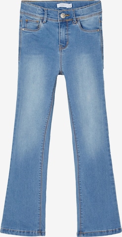 NAME IT Flared Jeans 'Polly' in Blauw: voorkant