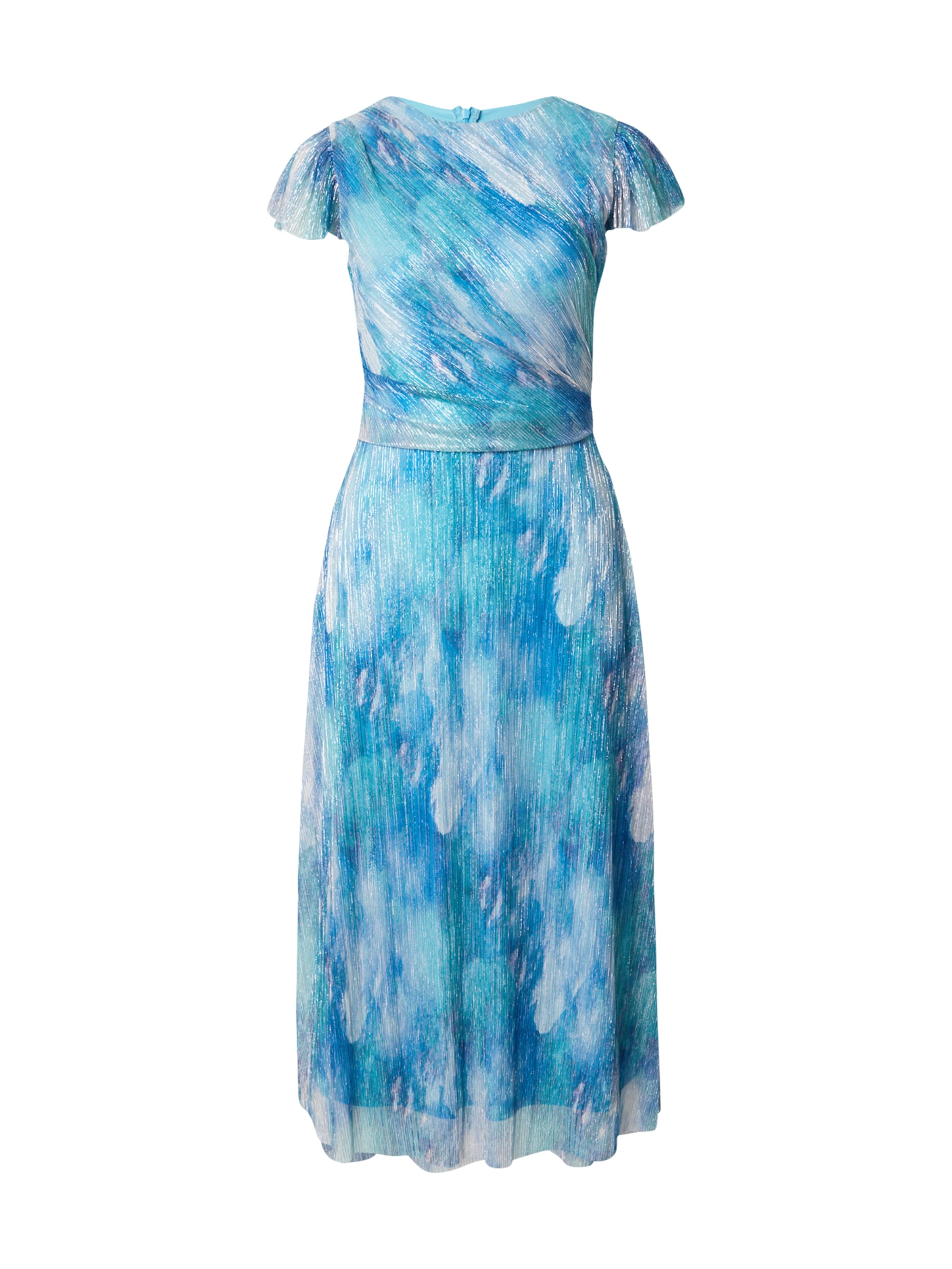 SWING Dress in Blue: front