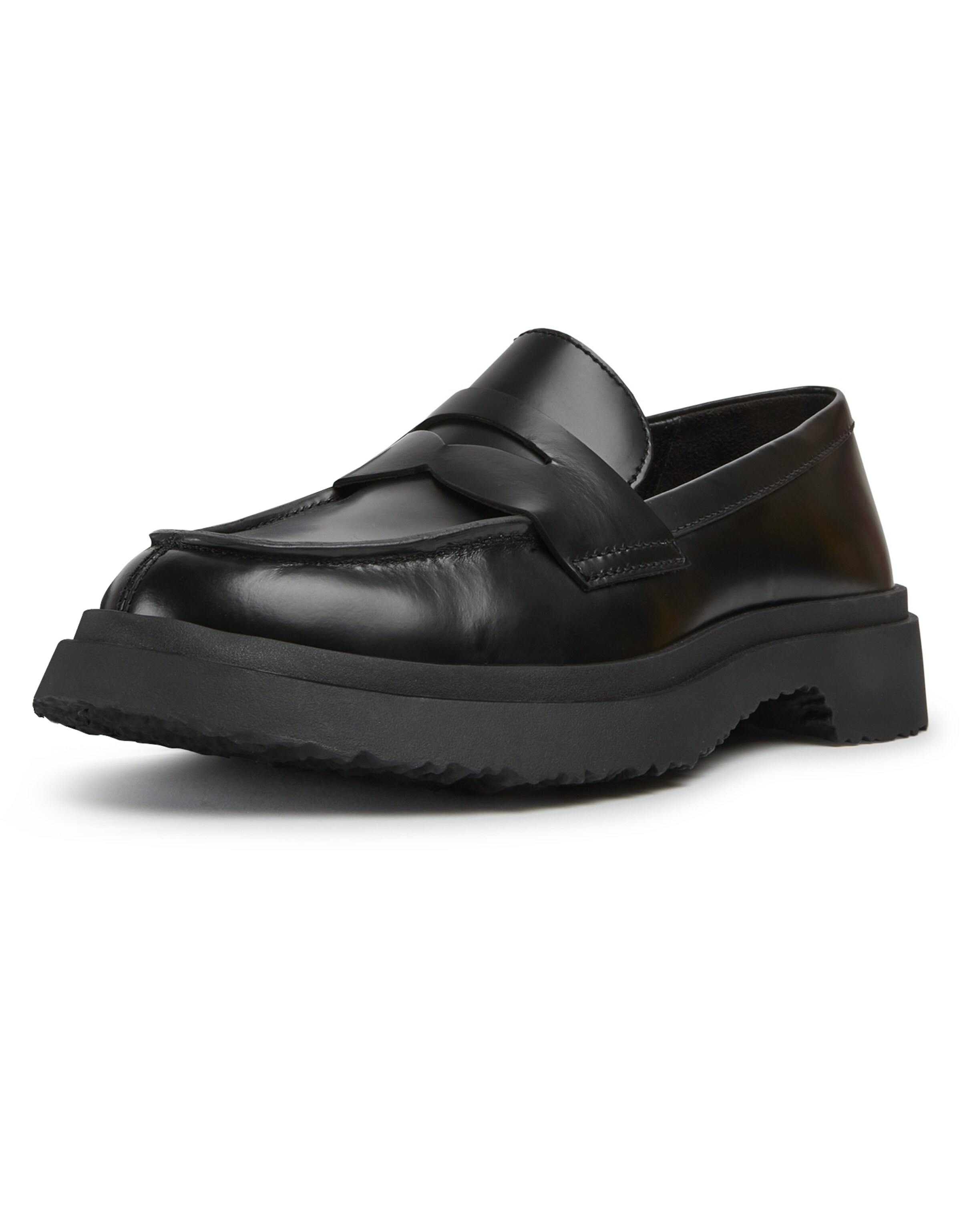 CAMPER Mocassin en noir, Vue avec produit