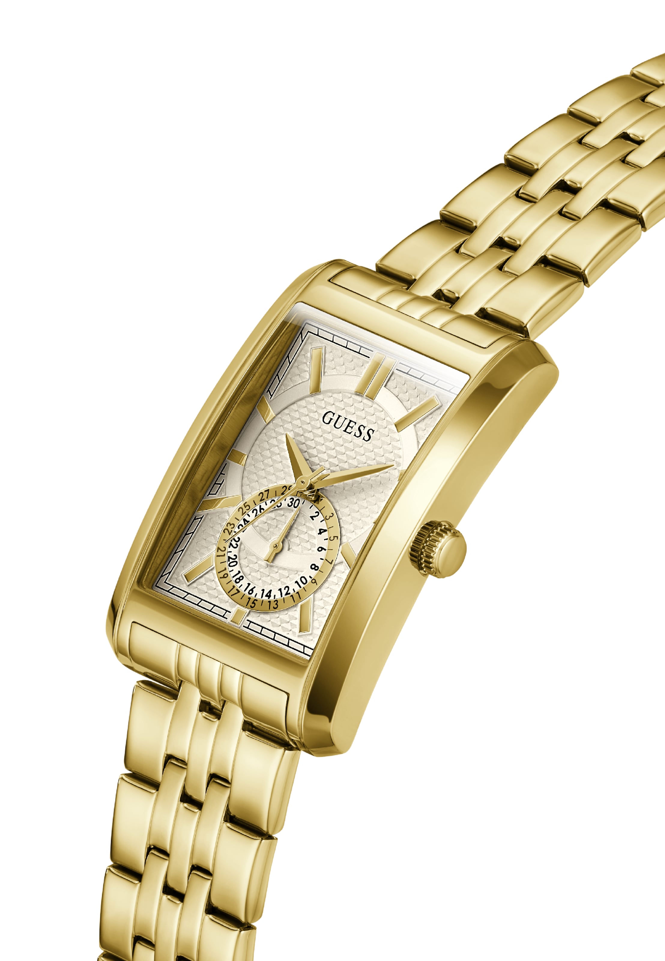 Orologio analogico 'HUGH' di GUESS in oro