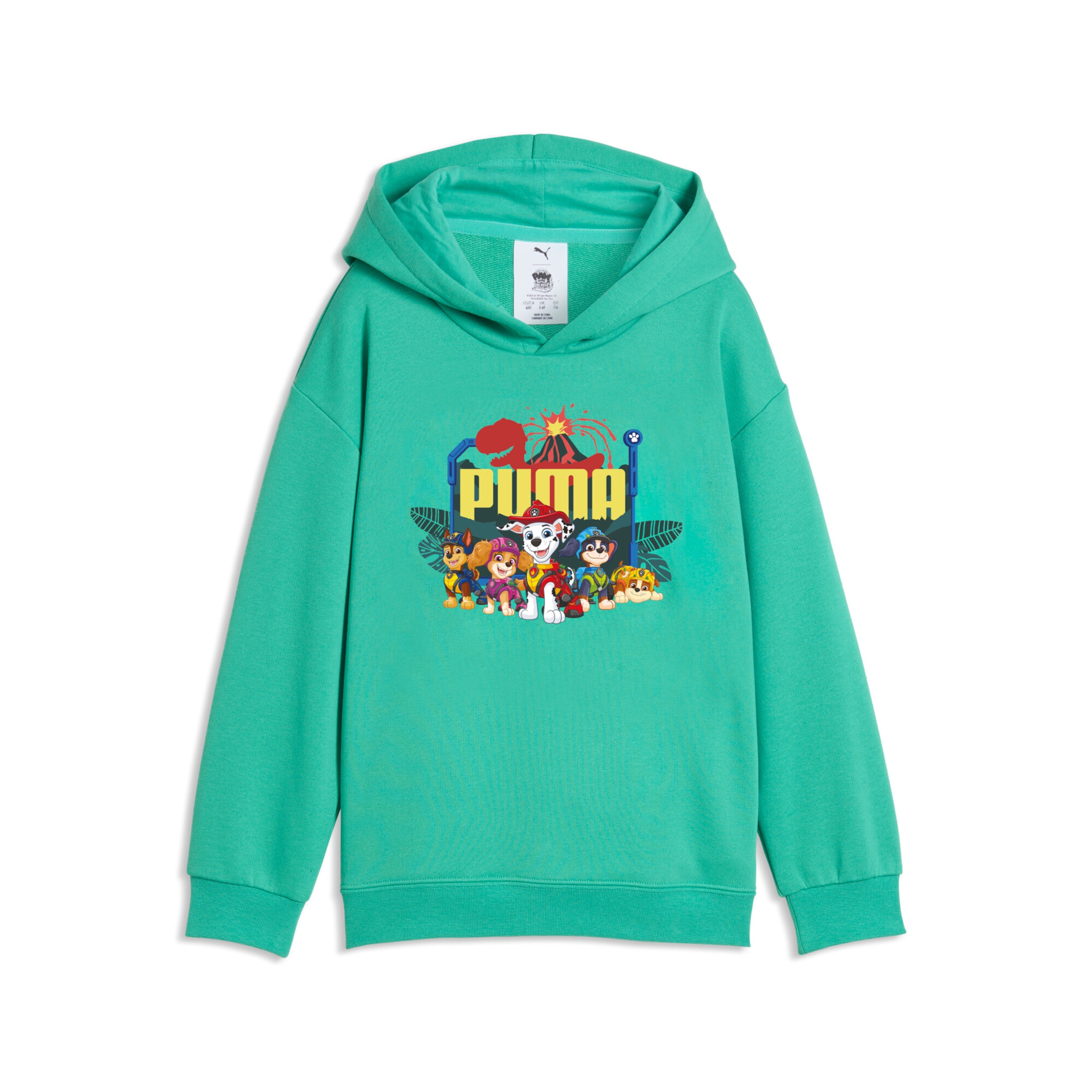 PUMA Sweatshirt in Green: front