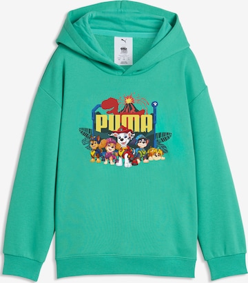 PUMA Sweatshirt in Green: front