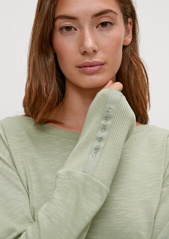 comma casual identity Pullover in Grün