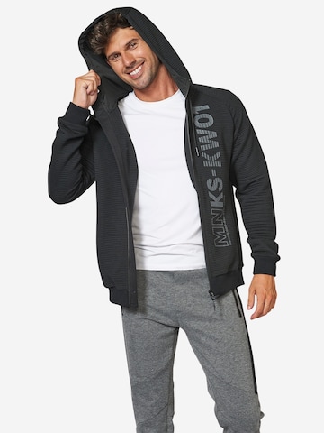 KOROSHI Sweat jacket in Black