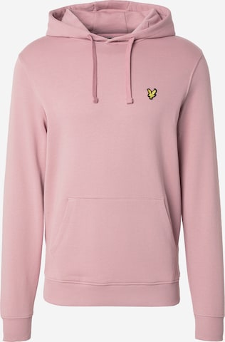 Lyle & Scott Sweatshirt in Roze: voorkant