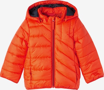 NAME IT Prehodna jakna 'Maxon' | oranžna barva: sprednja stran