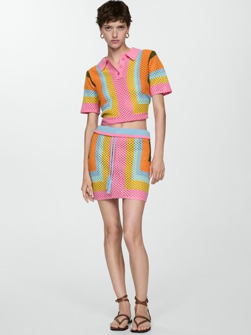 MANGO Rock 'Babylon' in Pink