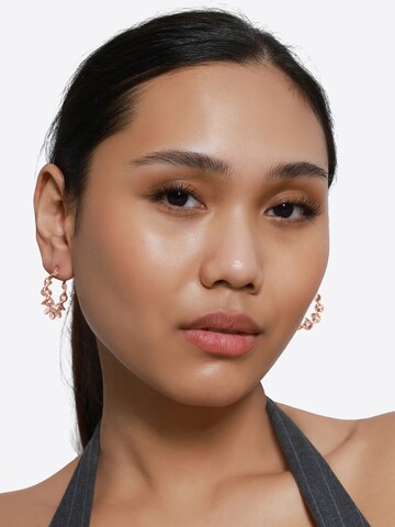 Boucles d'oreilles 'Ovid' Heideman en or : devant