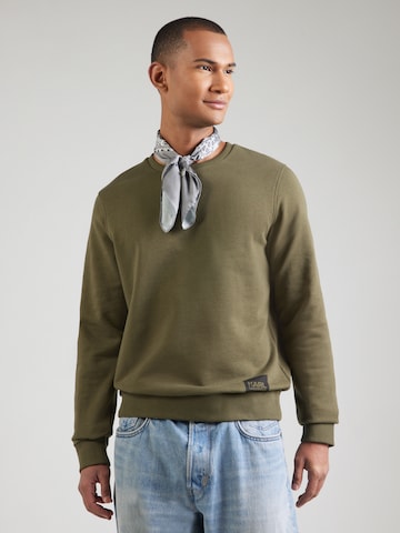 Karl Lagerfeld Суичър в зелено: отпред