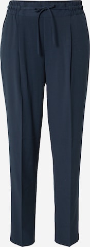 Freequent Regular Pleat-Front Pants 'LIZY' in Blue: front