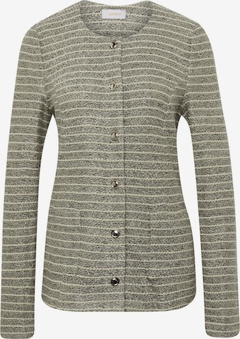 Goldner Knit Cardigan in Green: front