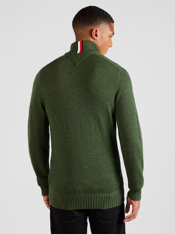 TOMMY HILFIGER Пуловер в зелено