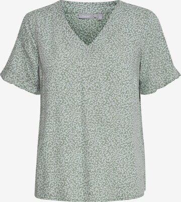 Fransa Blouse in Grey: front