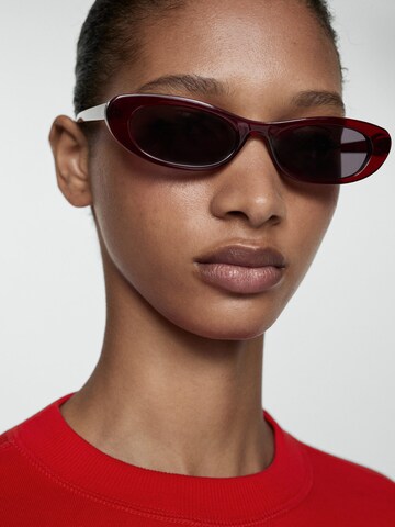 MANGO Mikina 'SWEATY' – červená