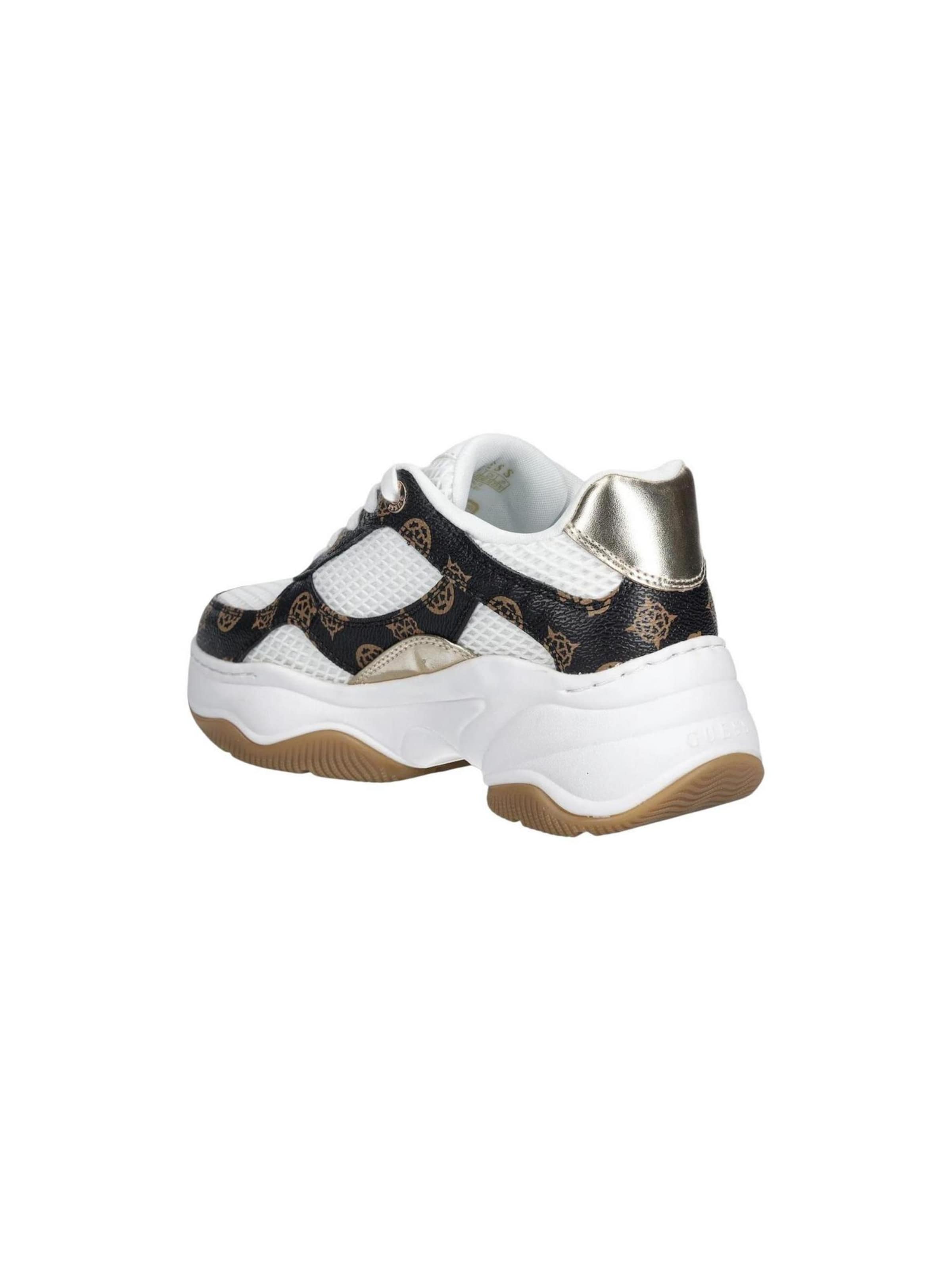Sneaker bassa 'HARPAA FLPHAR FAL12' di GUESS in marrone