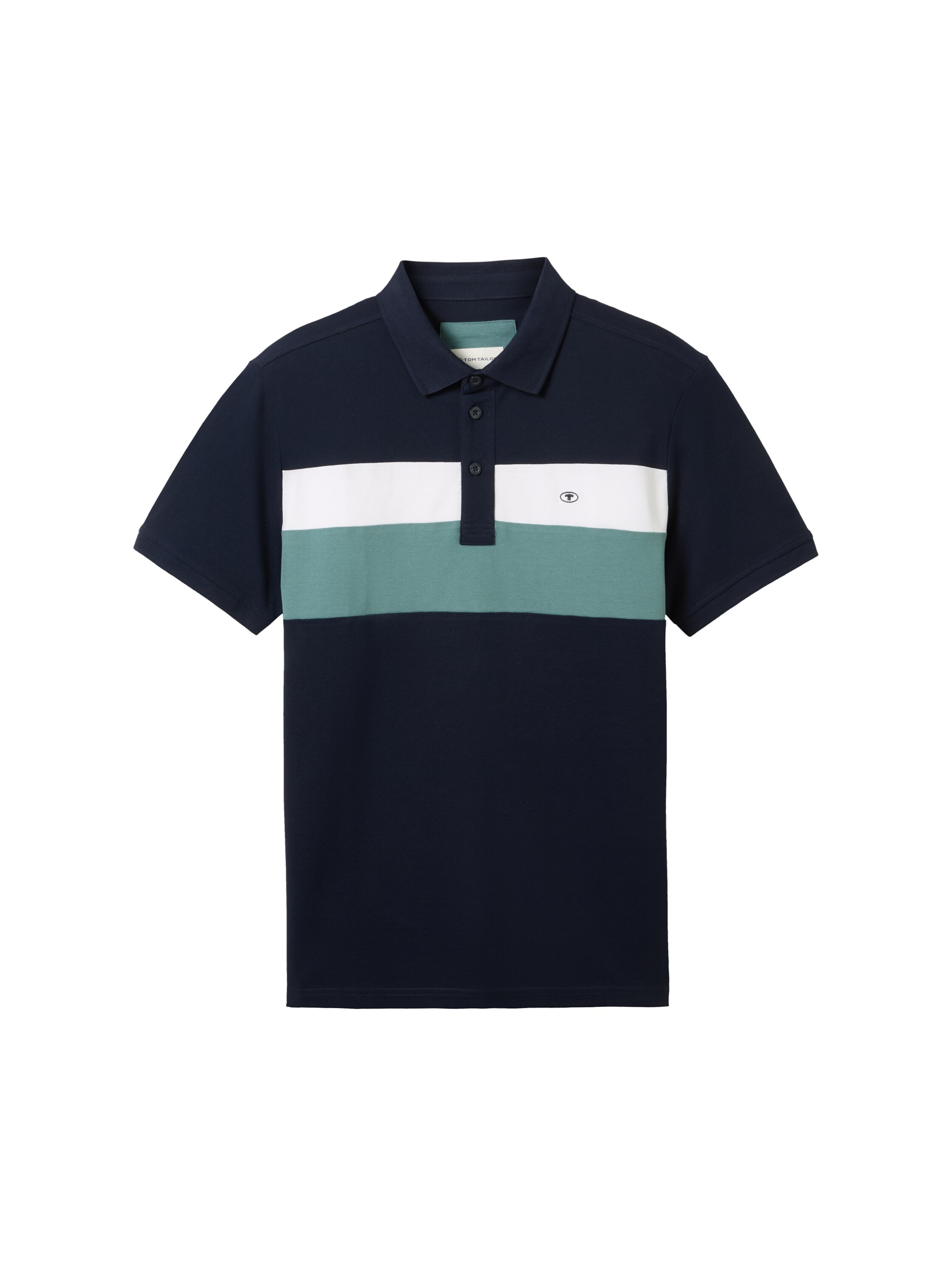 TOM TAILOR Poloshirt in Blau: Vorderseite