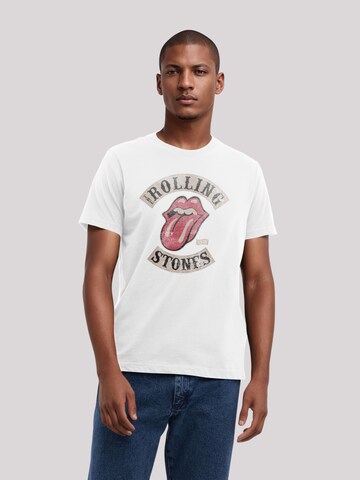 T-Shirt 'The Rolling Stones Tour '78' F4NT4STIC en blanc : devant