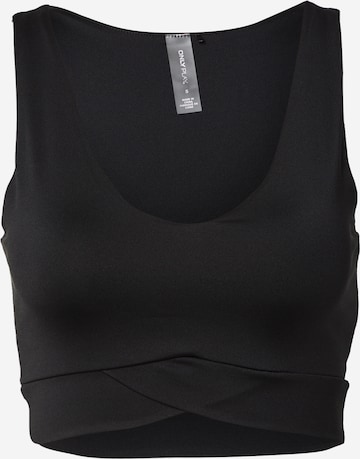 juoda ONLY PLAY Biustjė Sportinė liemenėlė 'ONPKRIS-1': priekis