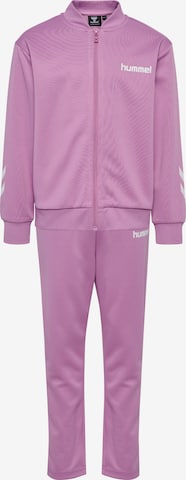 Hummel Tracksuit 'Tukas' in Purple: front