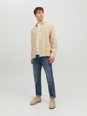 JACK & JONES - Ajuste regular Chaqueta de entretiempo 'Matsson' en beige