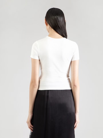 DIESEL Shirts 'T-ELE-LONG-OD' i hvid