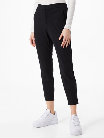 ONLY Slim fit Trousers in Black: front
