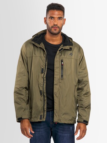 Alessandro Salvarini Performance Jacket in Green: front