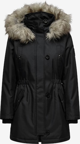 Parka invernale 'Iris' di ONLY in nero: frontale