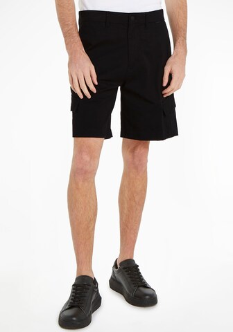 Calvin Klein Regular Shorts in Schwarz: predná strana