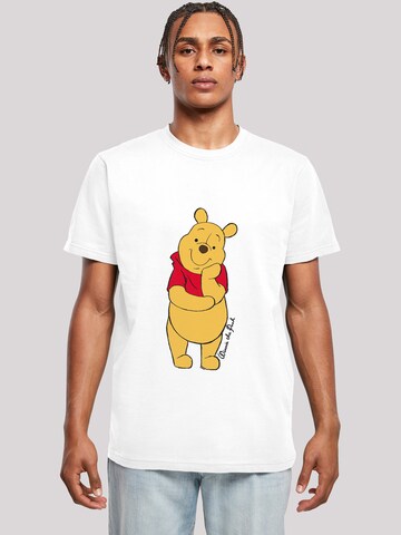 T-Shirt 'Disney Winnie-The-Pooh' F4NT4STIC en blanc