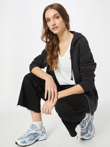 LEVI'S ® Sweatjacka 'Standard Zip Hoodie' i svart