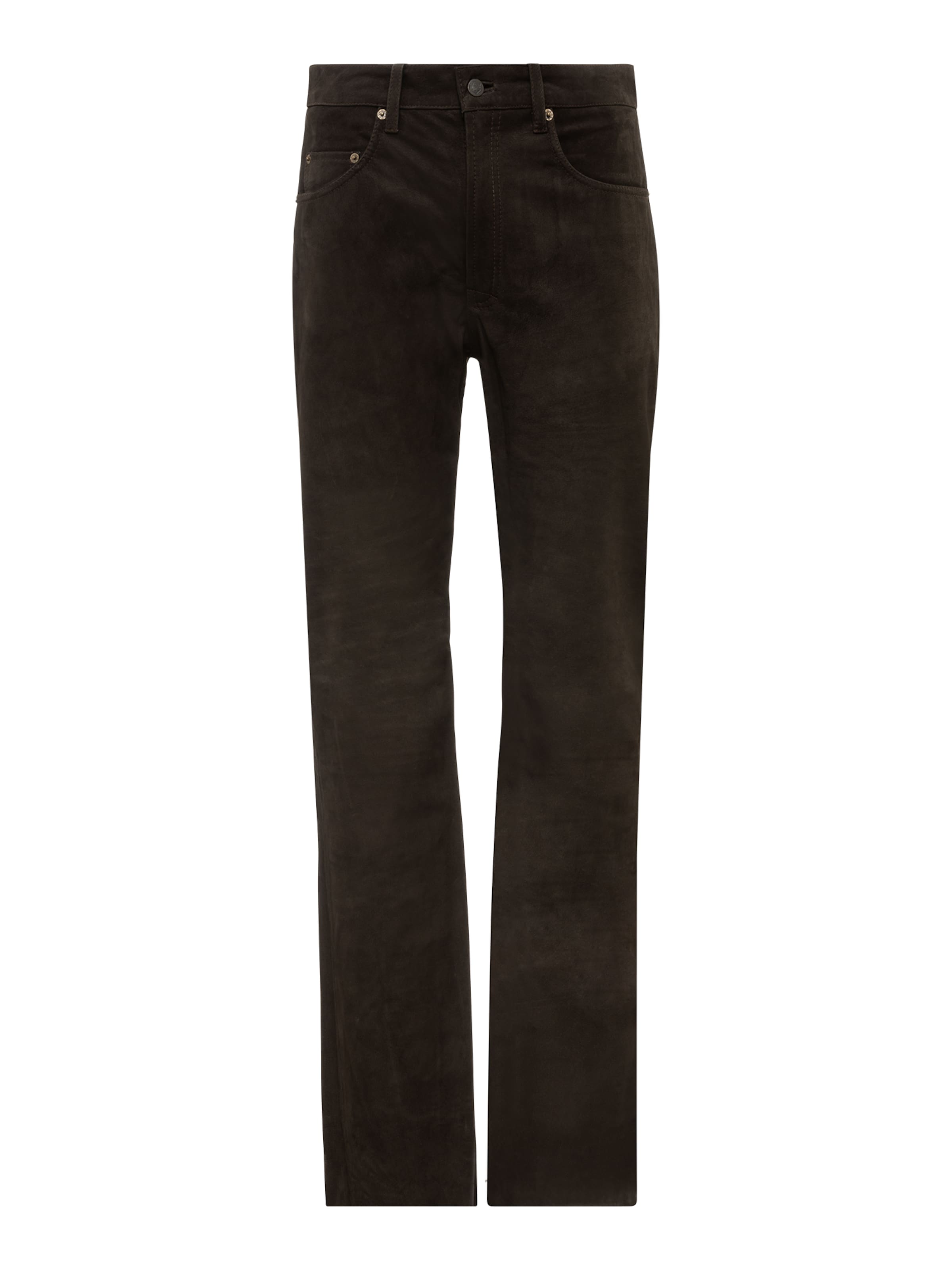 RICANO - regular Pantalón 'RT-101' en marrón: frente