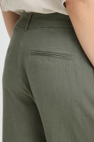 Effilé Pantalon à pince 'LUCA' Pulz en vert