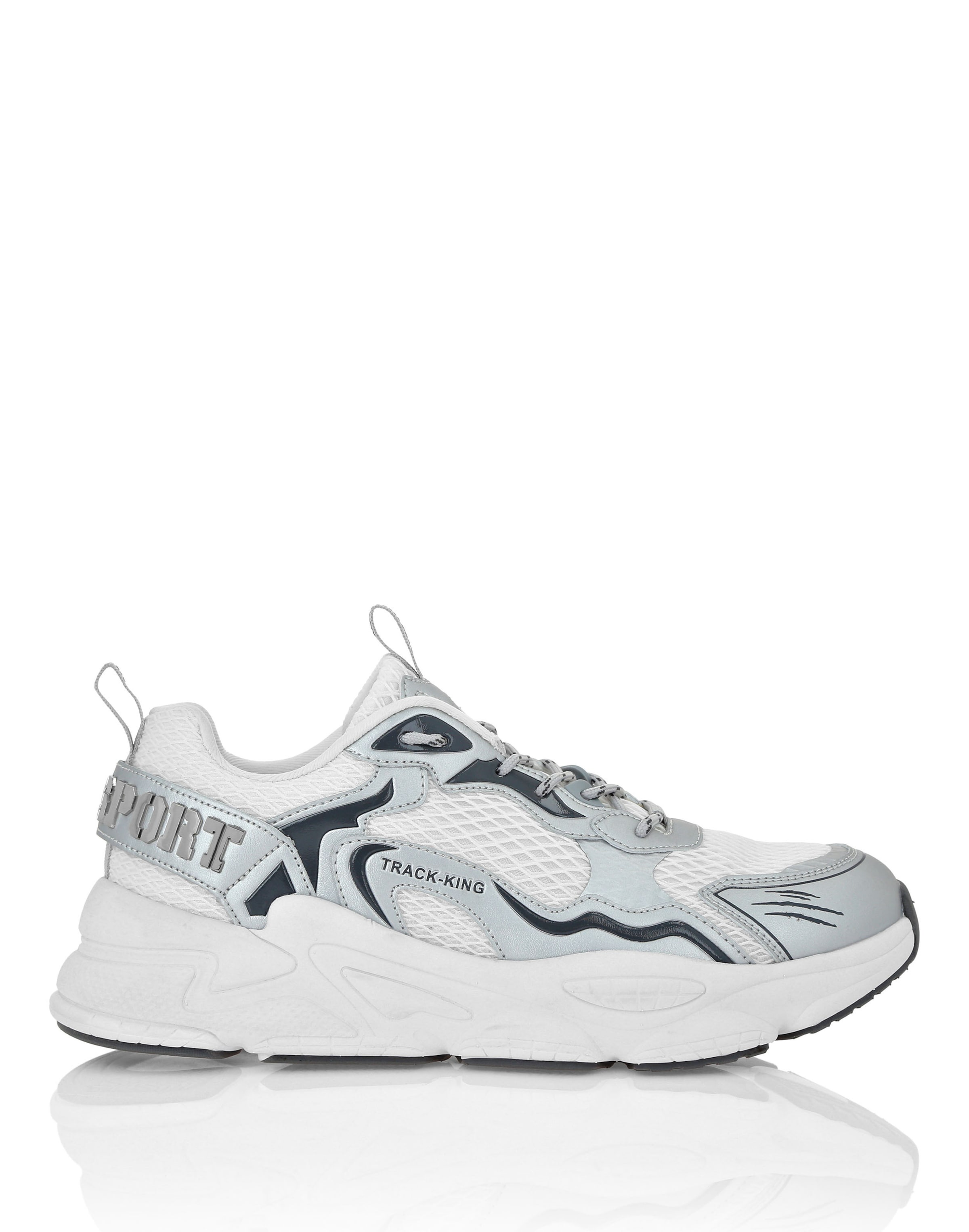 Sneaker bassa di Plein Sport in bianco: frontale