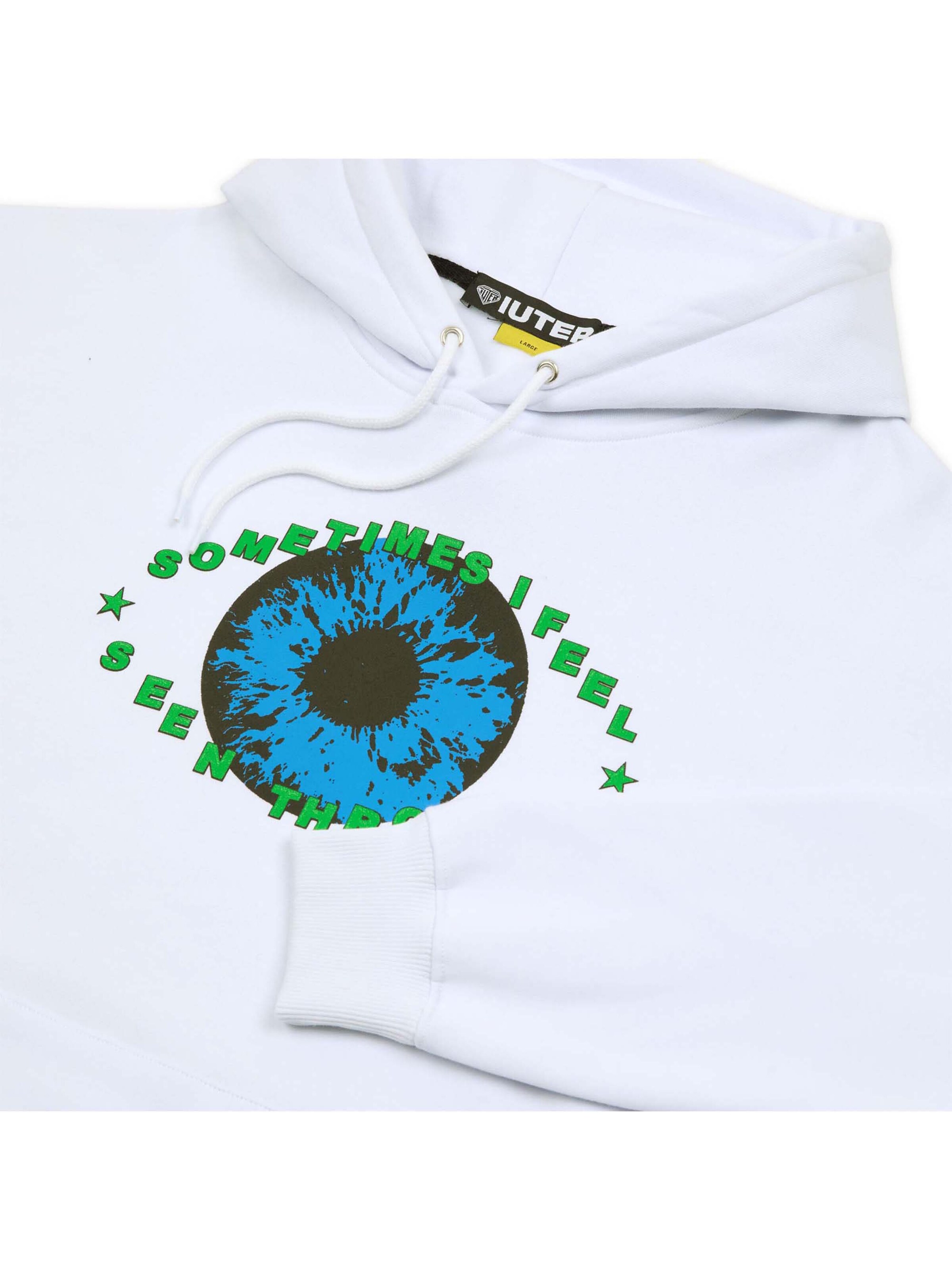 IUTER Sweatshirt 'Squad' in Wit