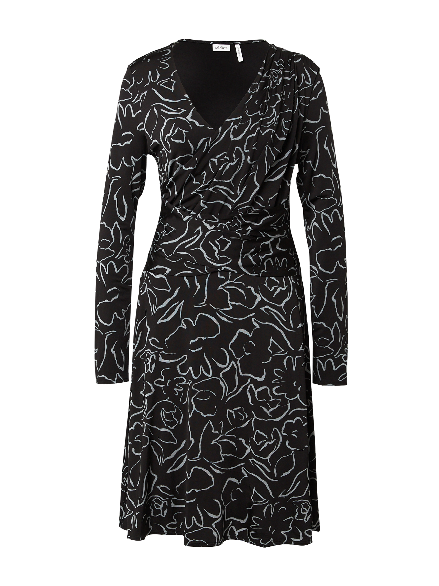 Specjalne okazje Kobiety s.Oliver BLACK LABEL Sukienka w kolorze Czarnym 