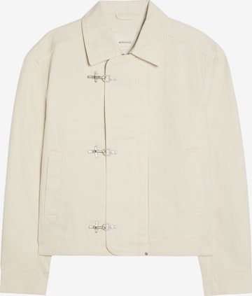 Veste mi-saison Bershka en beige : devant
