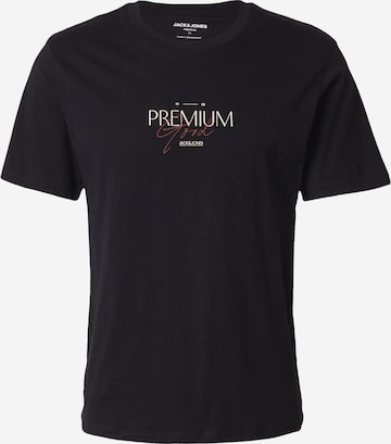 Jack & Jones Premium - Camiseta 'JPRBLAHAROLD ' en negro: frente